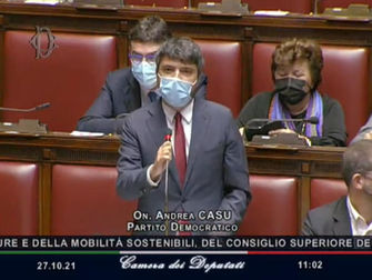 Il mio primo intervento in Aula!