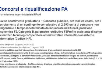 Ripam, esaurito scorrimento graduatoria informatici: avanti così con economici e amministrativi
