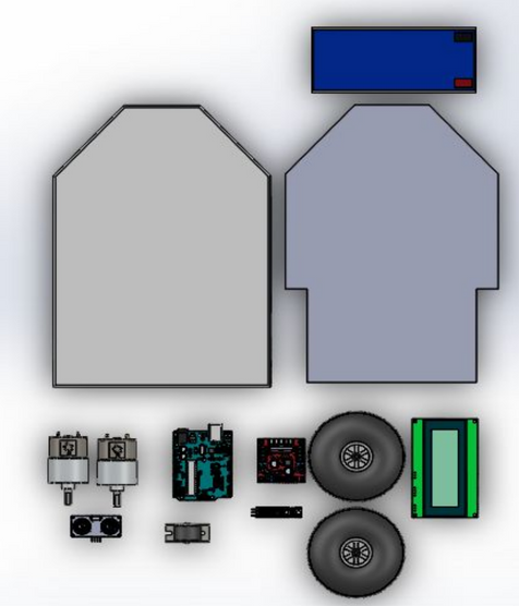 AGV - Mechanical and Electronic Components
