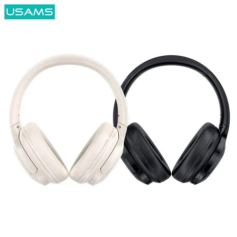 Thumbnail: USAMS white and black headphones