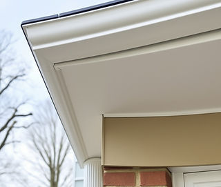 soffit and facia board under guttering in white and all clean.jpg