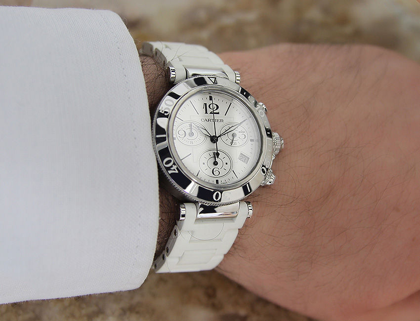 Thumbnail: Cartier Pasha Seatimer 3129 Unisex Watch