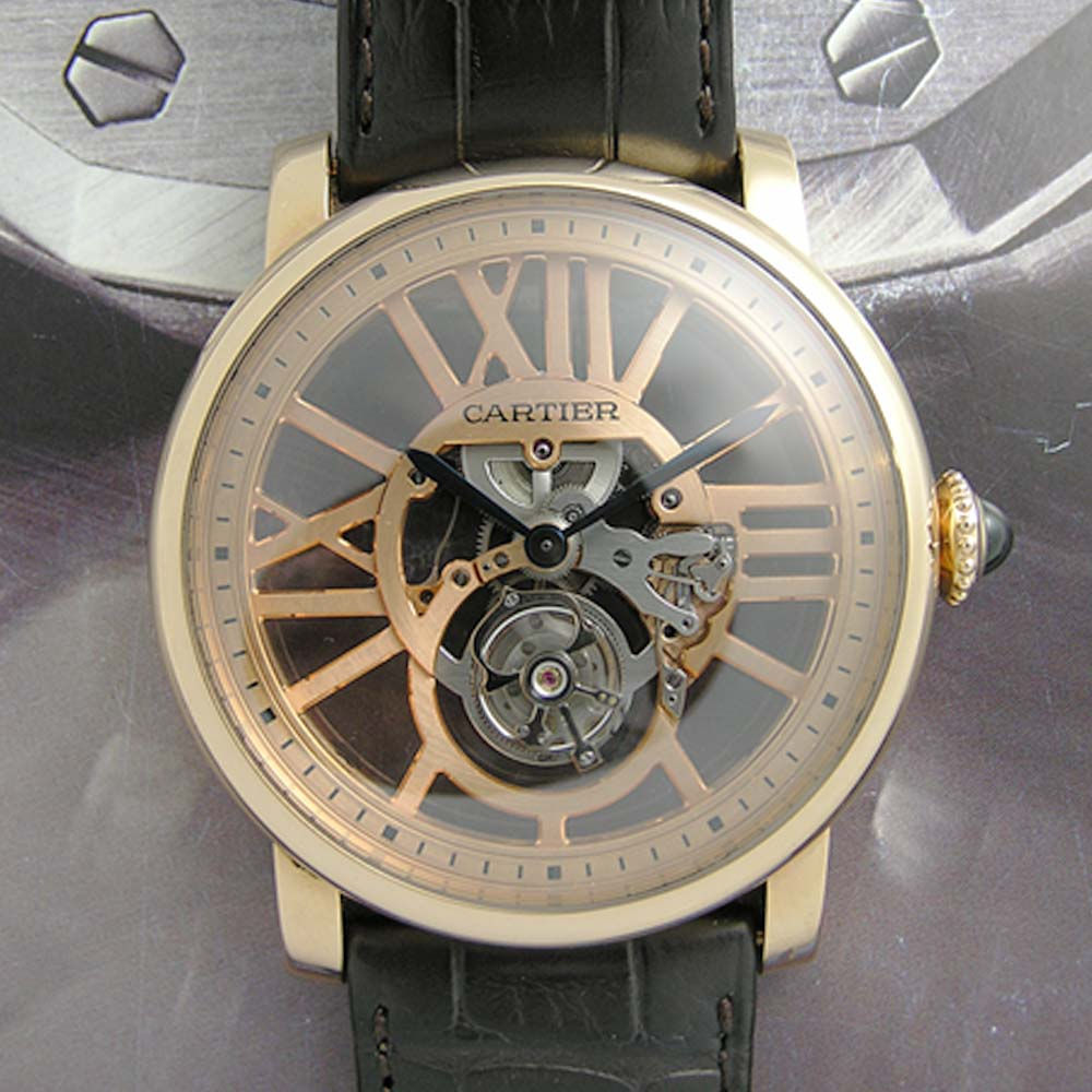 Cartier Rotonde RG Skeleton Trouvillon P00000GC