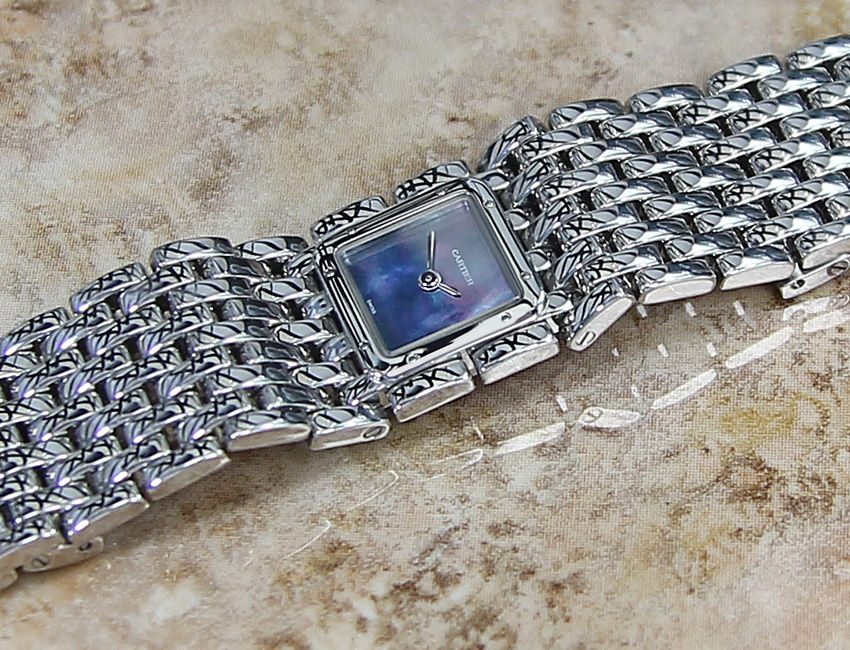 Thumbnail: Rare Cartier Ruban 2420 Ladies  Watch