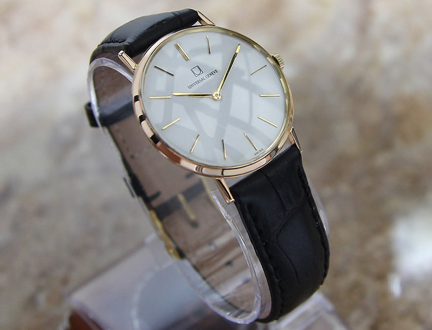 Thumbnail: Universal Geneve Golden Shadow 18k Gold Watch