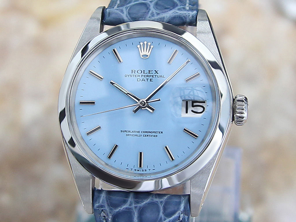 Rolex 1500 Men's Automatic Vintage 1968 Investment Quality Rare Watch