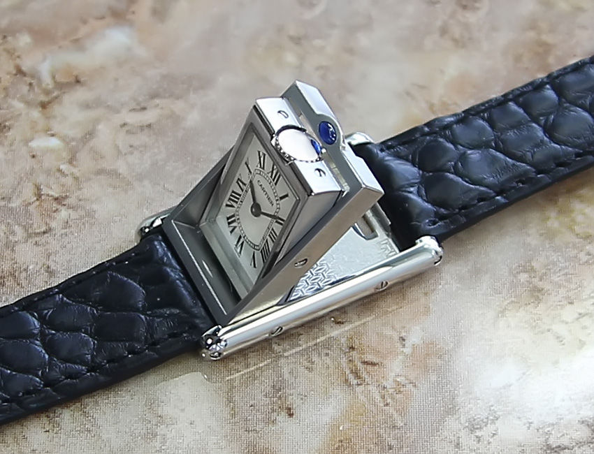 Thumbnail: Circa 2013 Cartier Basculante 2386  Ladies Watch