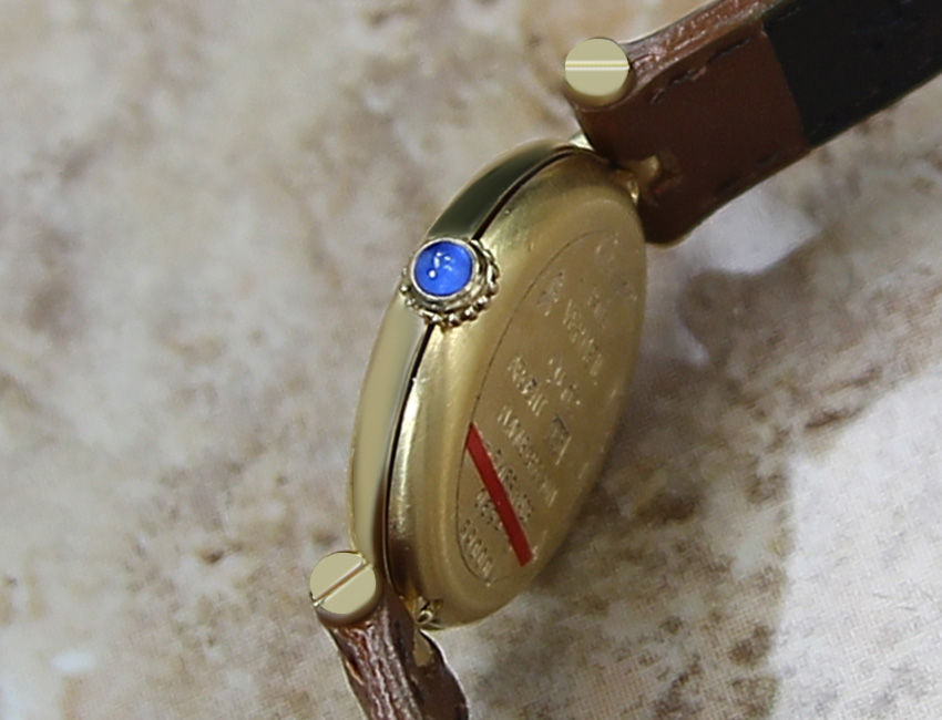 Thumbnail: Cartier Must De Vermeil  Ladies Watch