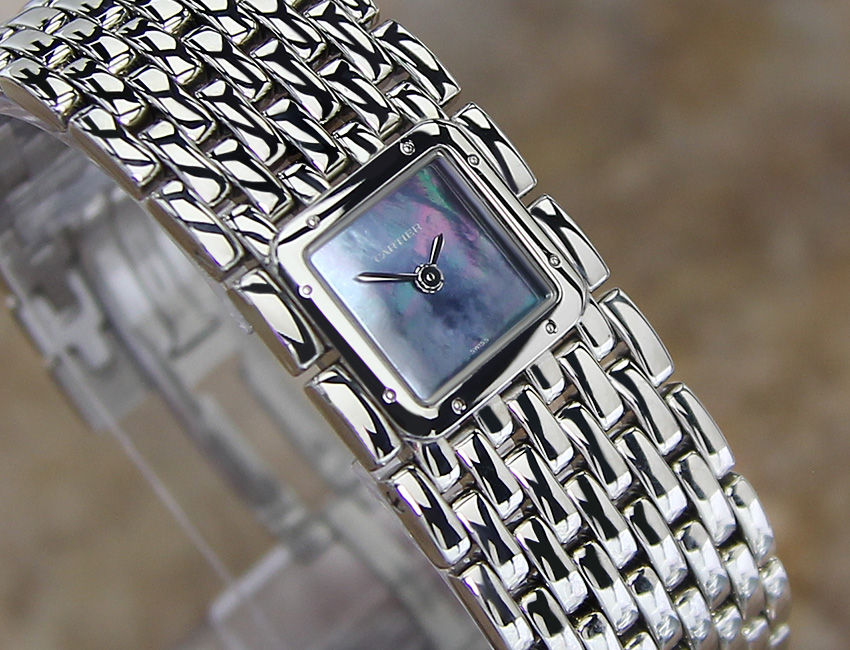 Thumbnail: Rare Cartier Ruban 2420 Ladies  Watch