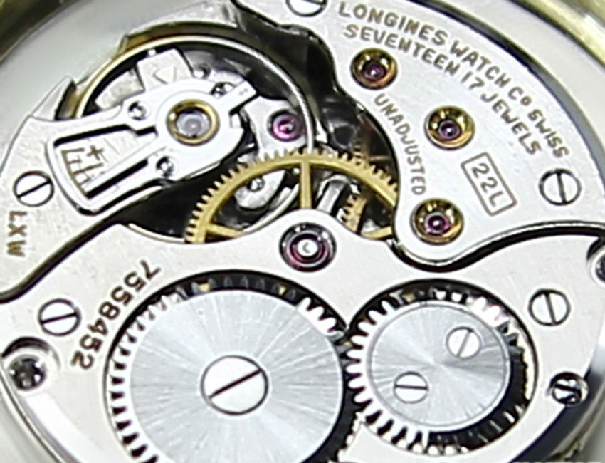 Thumbnail: Longines Diamonds 14k Gold Men's Watch