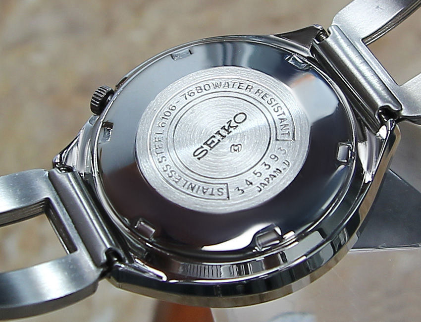 Thumbnail: Seiko Advan 1973 Men 39mm Auto 6106 7680 Japan Vintage Stainless St Watch
