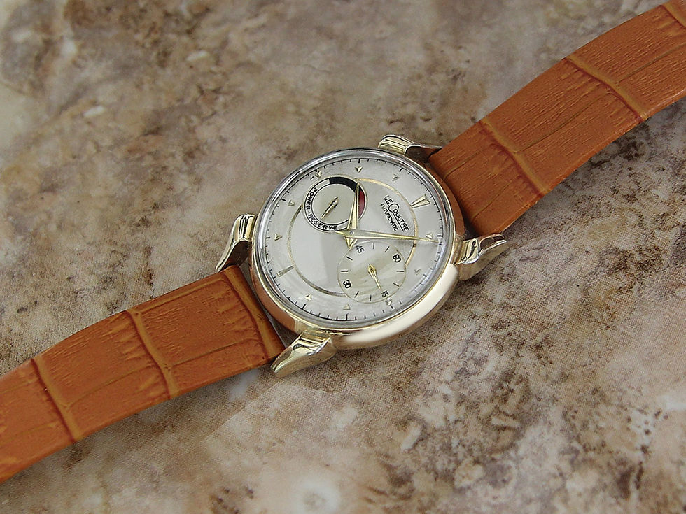 Thumbnail: Jaeger LeCoultre Futurematic Men's 1954 Collectors Investment Watch