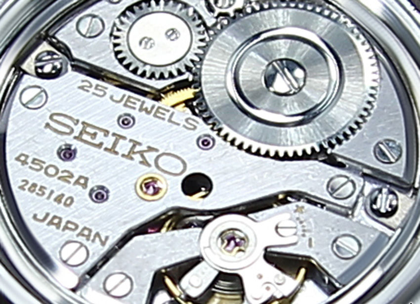 Thumbnail: King Seiko 4502 7001 Men's Watch with Green Dial
