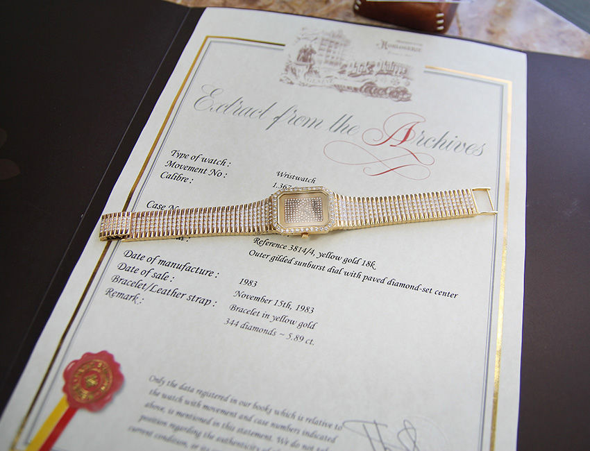 Thumbnail: Unworn Patek Philippe 38421 Diamond 18k Gold Watch