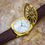 Thumbnail: Movado 18K Gold 1913-1993 Military Watch