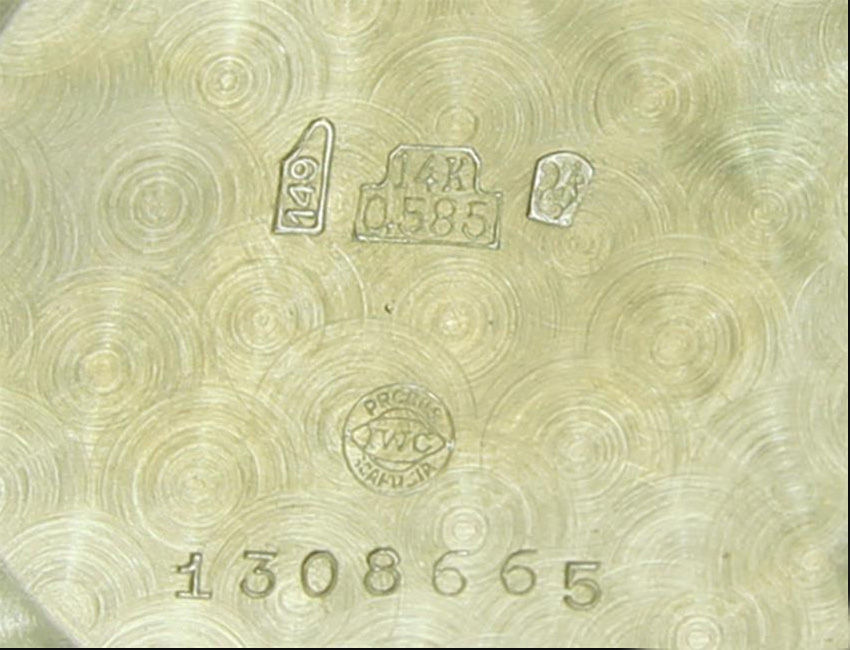 Thumbnail: IWC  14k Gold Calibre 89 Men's Watch