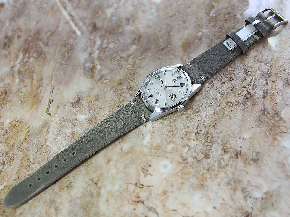 Thumbnail: Vintage Green Horse King Size Swiss Made 1960s in showroom condition 