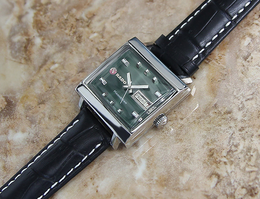 Thumbnail: Rado Manhattan Rare Men's Watch - Green Dial