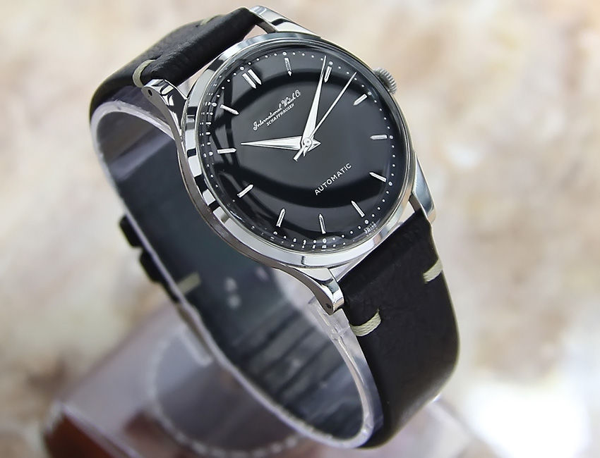 Thumbnail: 1960 IWC International Watch Co Men's Watch - Black Dial