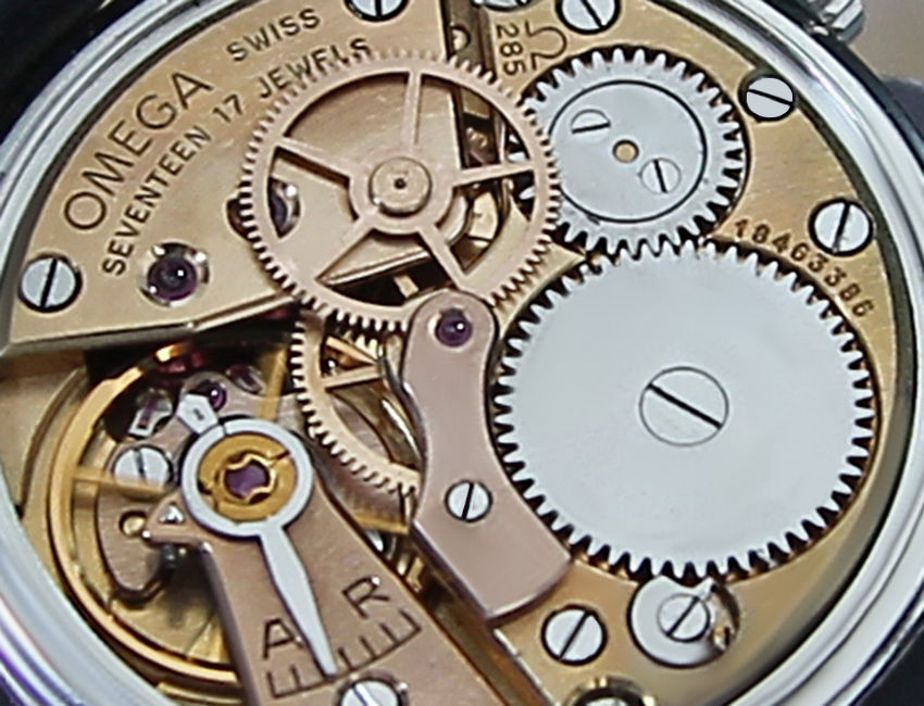 Thumbnail: Omega Vintage Cal 285 Manual Rare 35mm Mens c1960 Watch