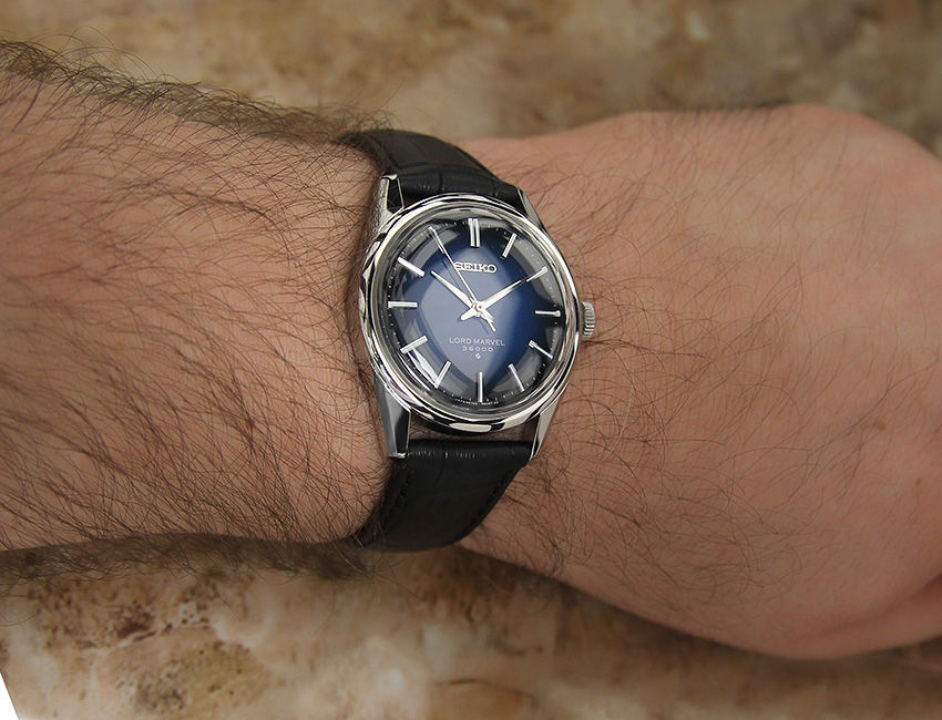 Thumbnail: 1973 Seiko Lord Marvel 5740 8000 Men's 35mm Watch