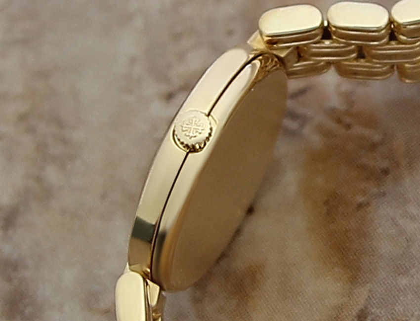 Thumbnail: Patek Philippe 18k Gold Diamond Ladies Watch