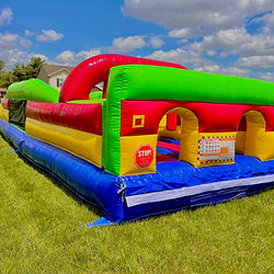 7 element Combo Slide and Obstacle Course