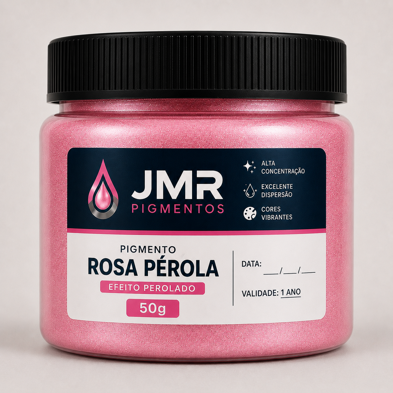 Pigmento Rosa Pérola (50g)