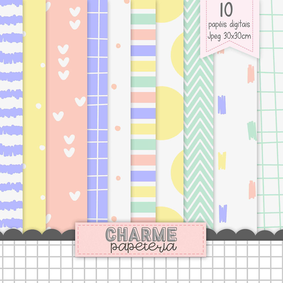 Papel Digital Geométrico