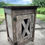 Thumbnail: single door red oak farmhouse table/cabinet