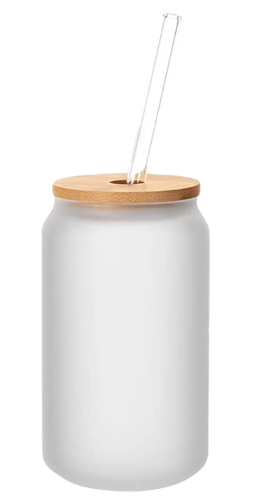 13oz Frosted Glass