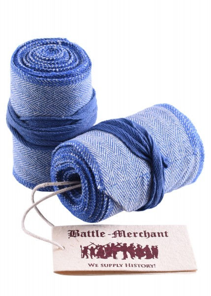 Miniaturbild: Wikinger Wadenwickel / Beinwickel, Fischgrätmuster, div. Farben