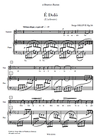 Ê Dolô Op.56 pour soprano & piano