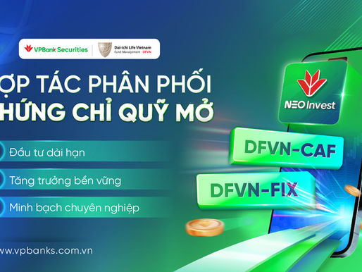 VPBankS phân phối chứng chỉ quỹ mở DFVN