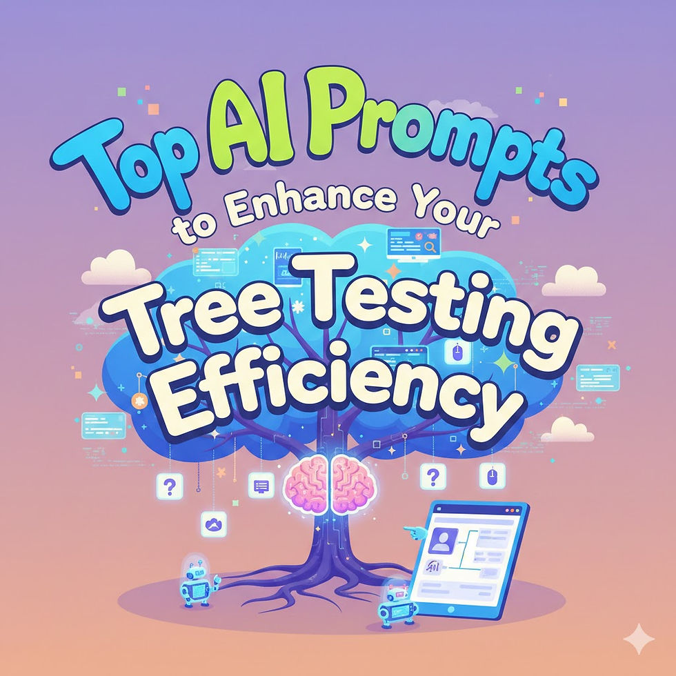 Top AI Prompts to Enhance Your Tree Testing Efficiency