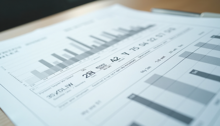 Close-up view of a printed UX metrics template filled with user data