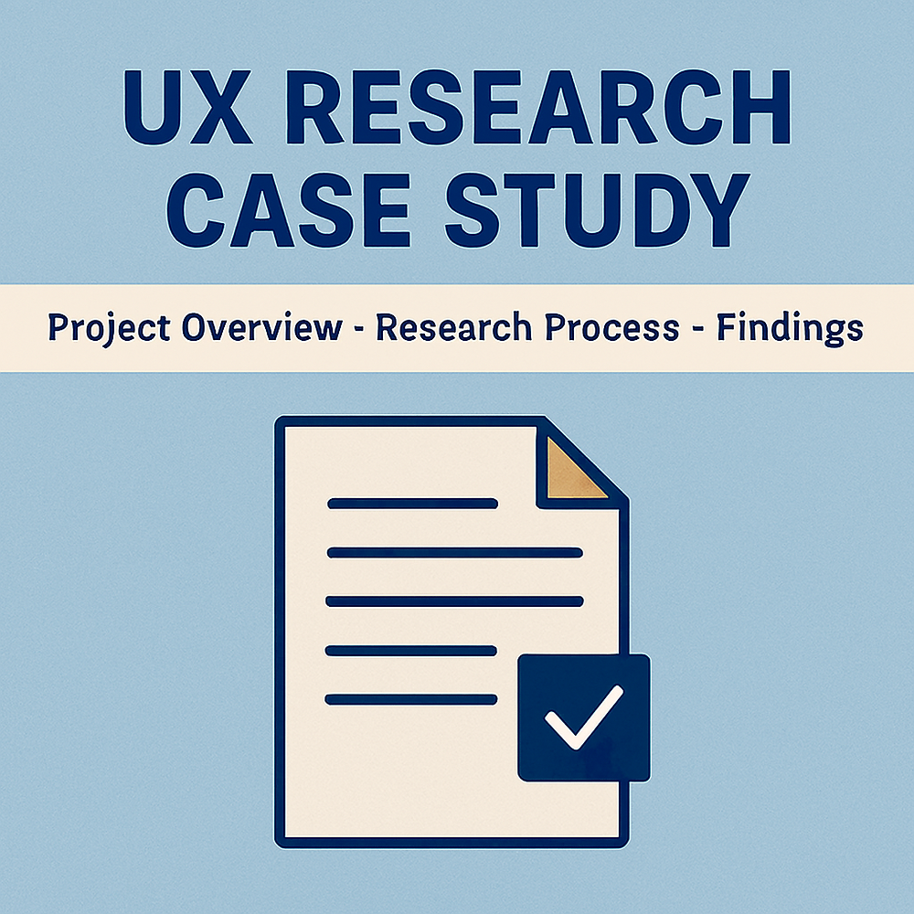Research Project Case How to Create a UX Research Case Study That Captivates and Converts