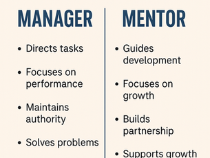 From Manager to Mentor: Shifting Your Leadership Style