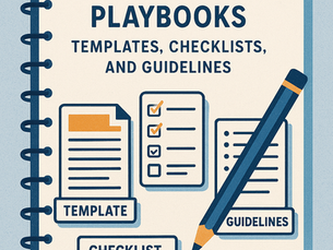 Building Research Playbooks: Templates, Checklists, and Guidelines