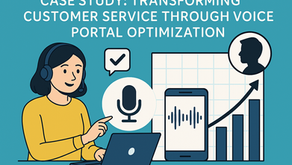 Case Study: Transforming Customer Service Through Voice Portal Optimization