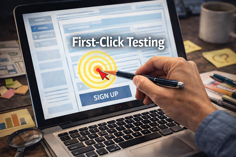 First-Click Testing