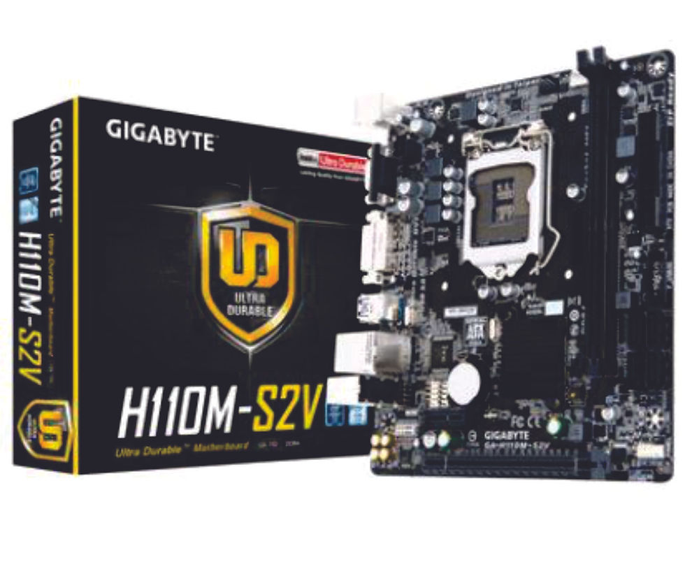PL Mae Gigabyte GA-H110M-S2V (1151/DDR4/VGA/microATX)