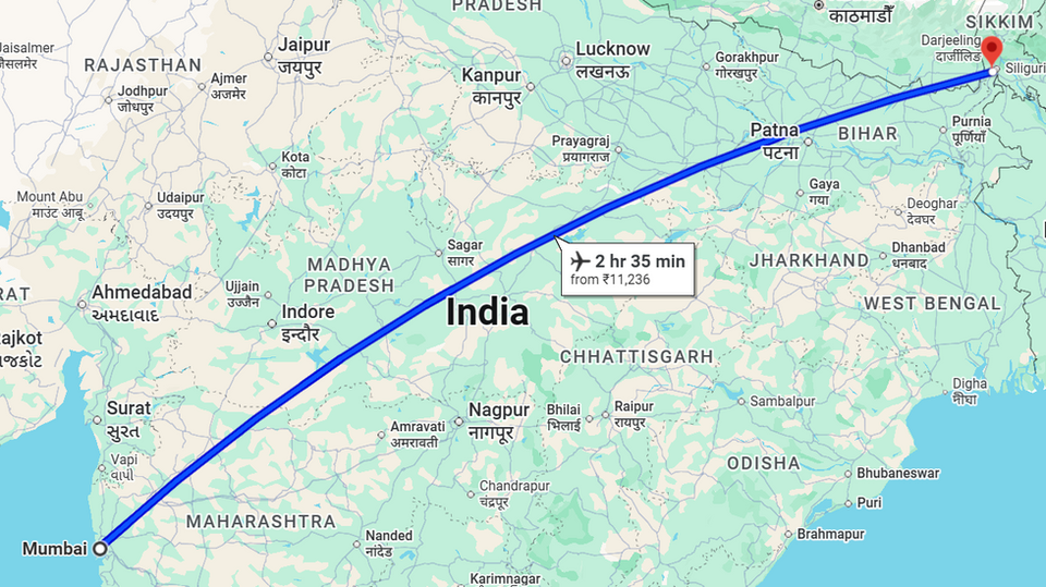 The route map