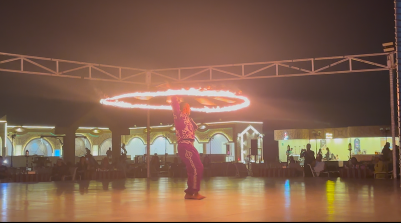 Fire show