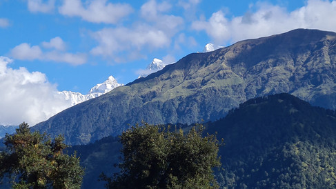 Mountain view from Chopta base camp