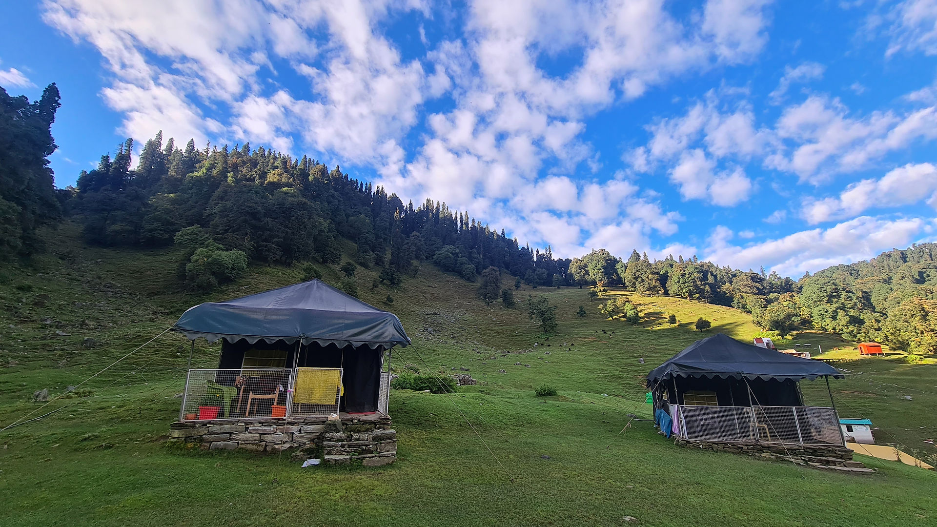Tents at Chopta