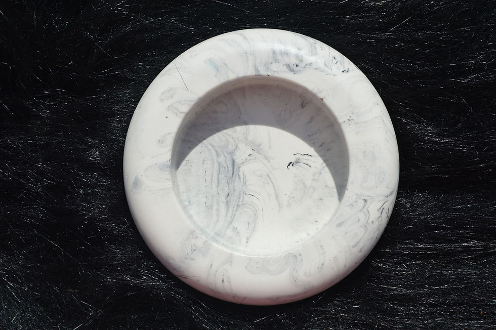 Miniature : Bougeoir rond