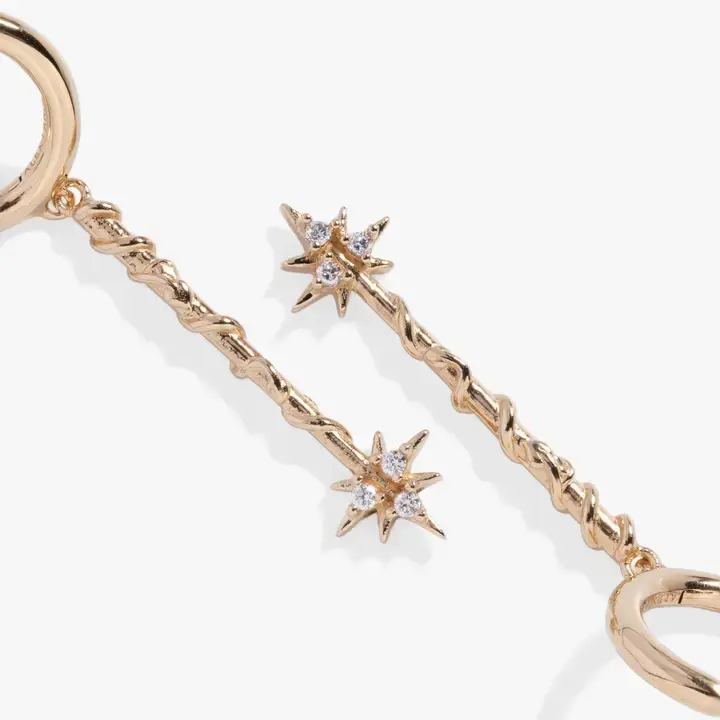 Thumbnail: Harry Potter™ Hermione Wand Earrings