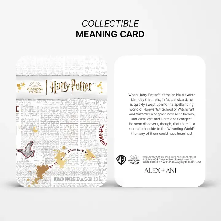 Thumbnail: Harry Potter™ Golden Snitch Lariat Necklace