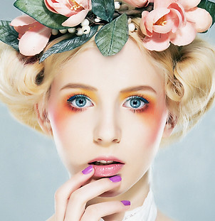 floral Coiffe